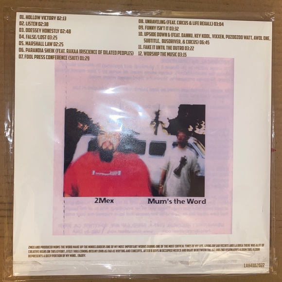 2MEX Mind clouders fake it until you make it vinyl re issue 2022 new… - Picture 6 of 6